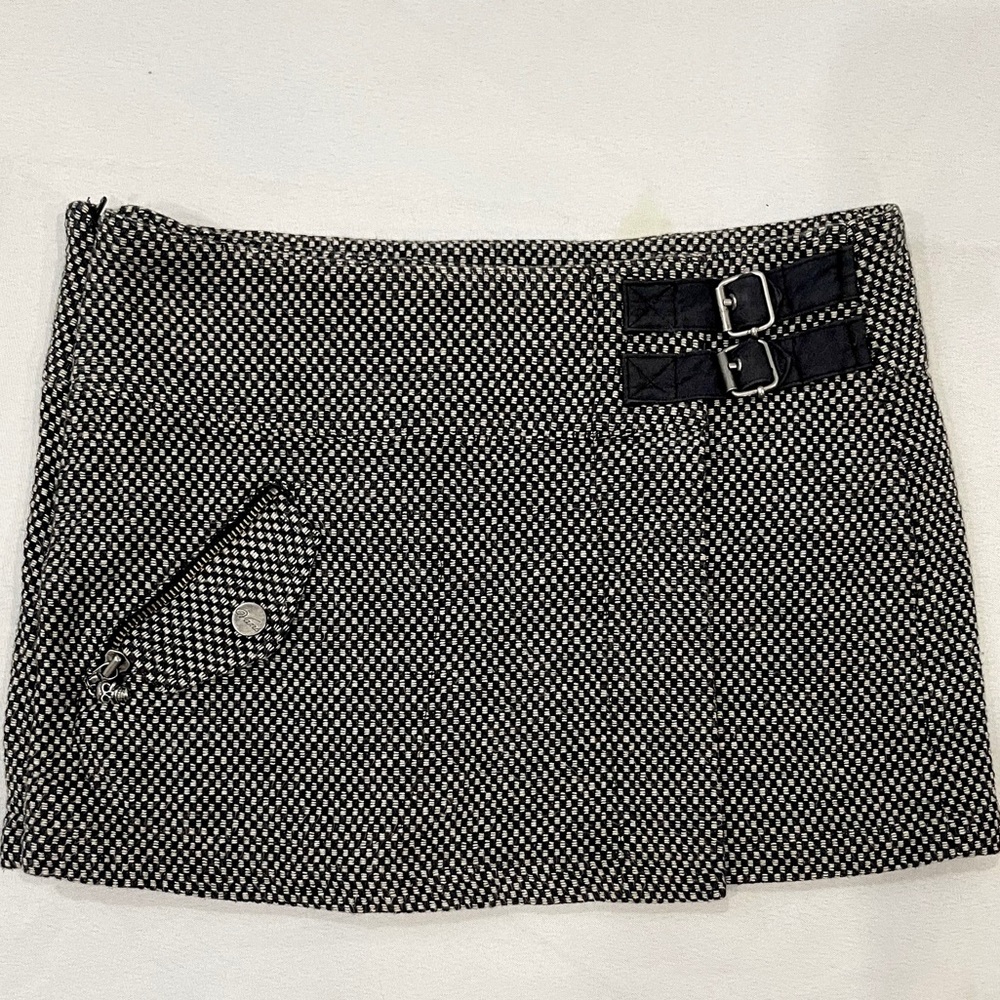 Vintage VANS checkerboard / checkered mini skirt